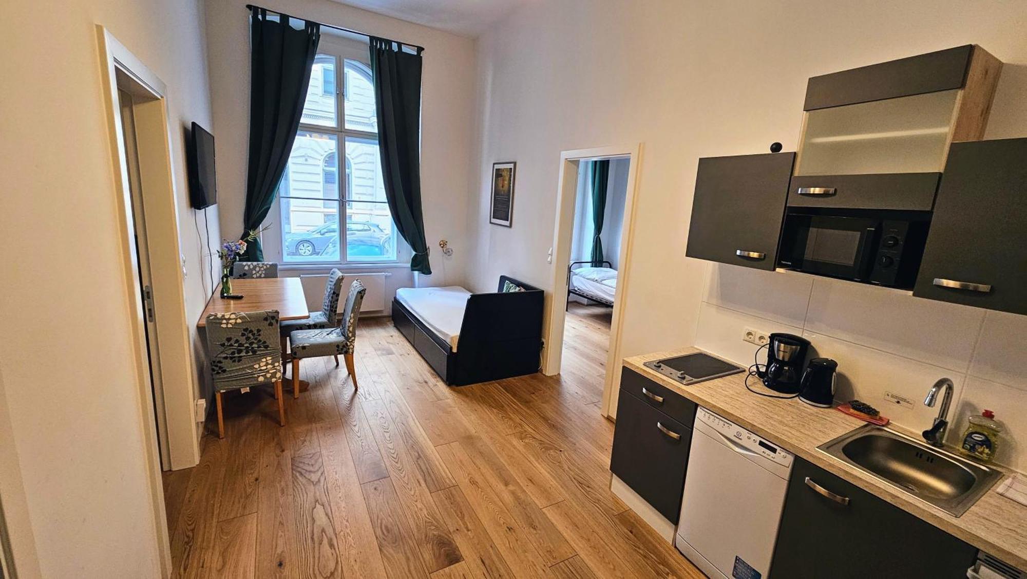 Sobieski District-1 Ring Apartments Wien Zimmer foto